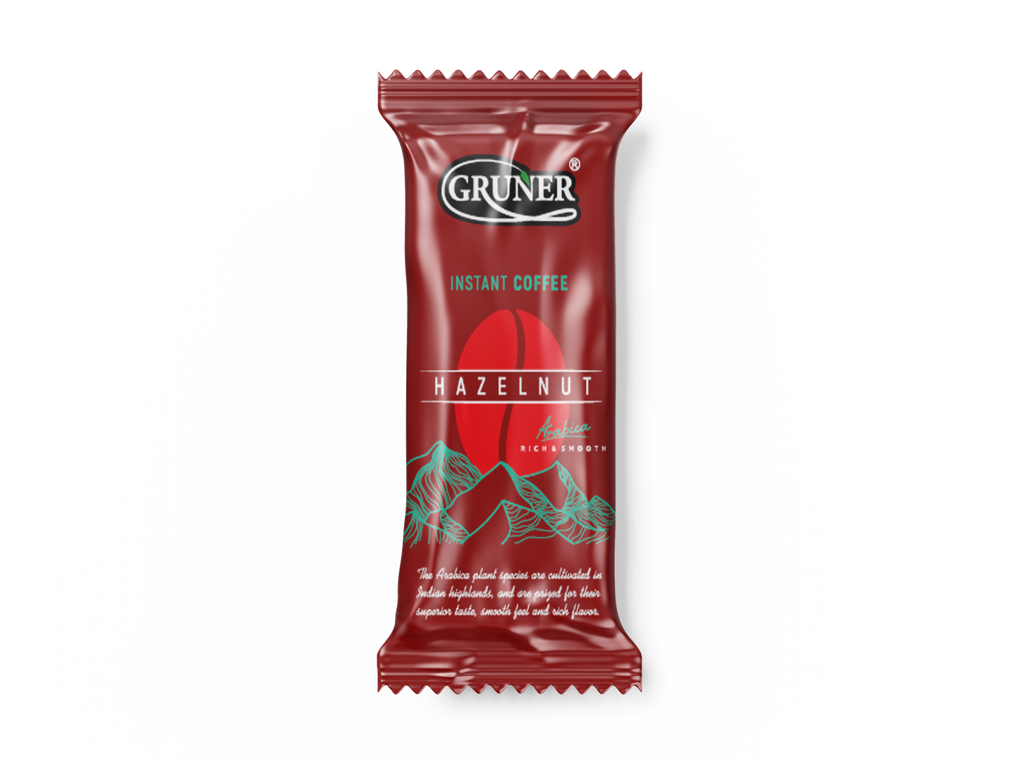 Hazelnut Instant Coffee Powder 3.5gm sachets (Pack of 50 sachets)