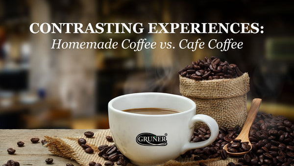 Why do Homemade Coffee and Coffee at Cafe Offer Different Experiences?