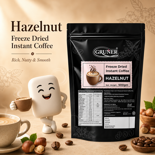 Freeze Dried Instant Coffee Hazelnut(500g)