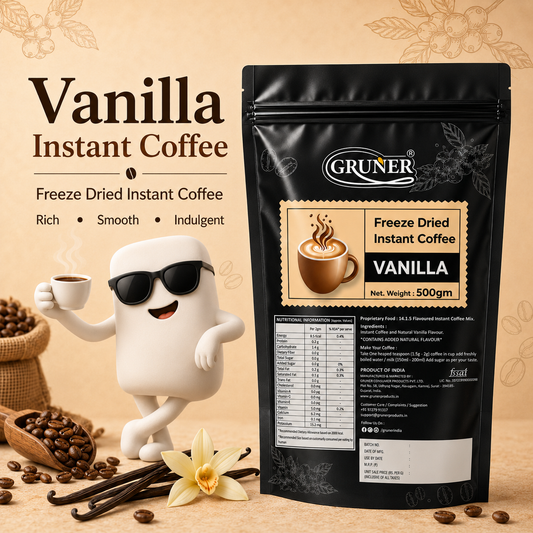 Freeze dried Instant Coffee Vanilla (500g)