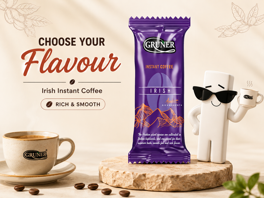Irish Instant Coffee Powder  3.5gm sachets (Pack of 50 sachets)