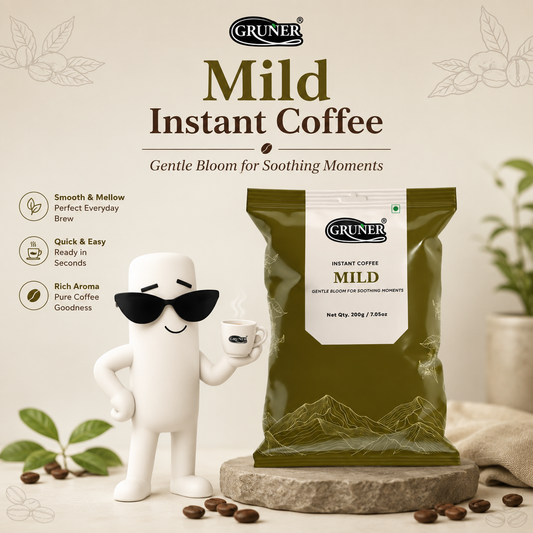 Mild Agglomerated Instant Coffee (200g)