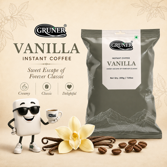 Vanilla Instant Coffee Powder (200g)
