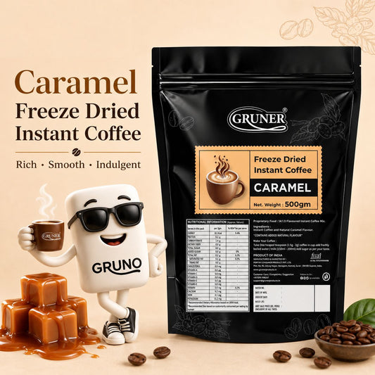 Freeze dried Instant Coffee Caramel (500g)